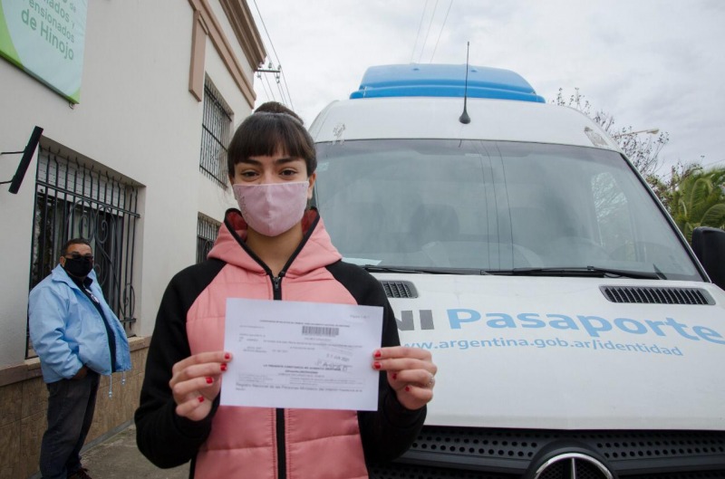El RENAPER entregar documentos frente al Servicio Territorial 1